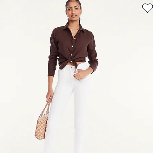 J Crew Stretch Jeans in Off White - Picture 10 of 10